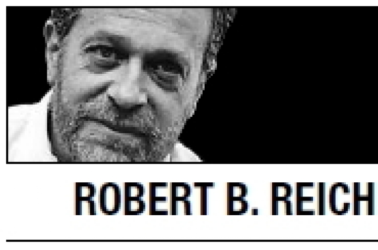 [Robert Reich] Our biggest economic problem