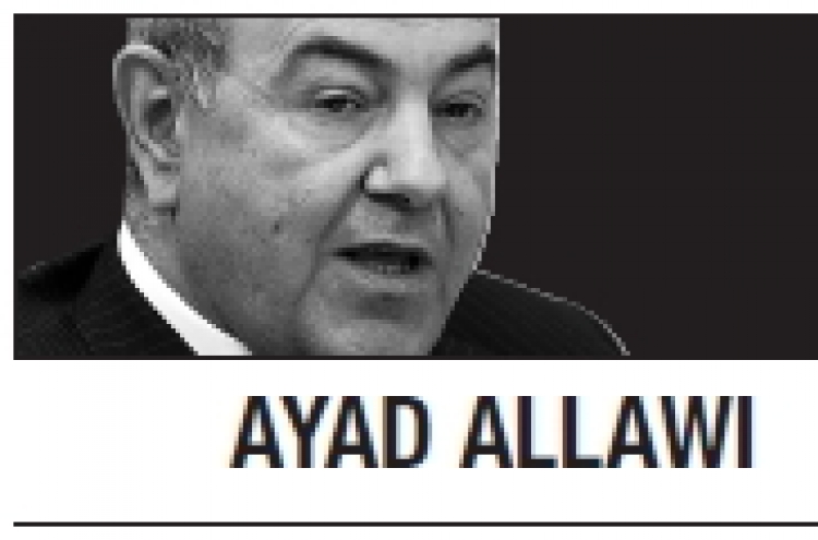 [Ayad Allawi] Iraq hopes for a new beginning