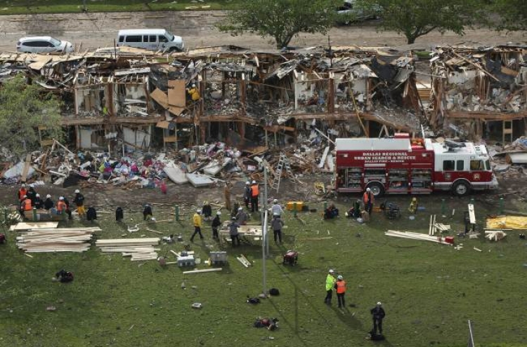 Rescuers search for survivors from Texas plant explosion