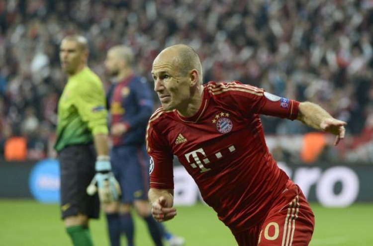 Bayern routs Barcelona 4-0