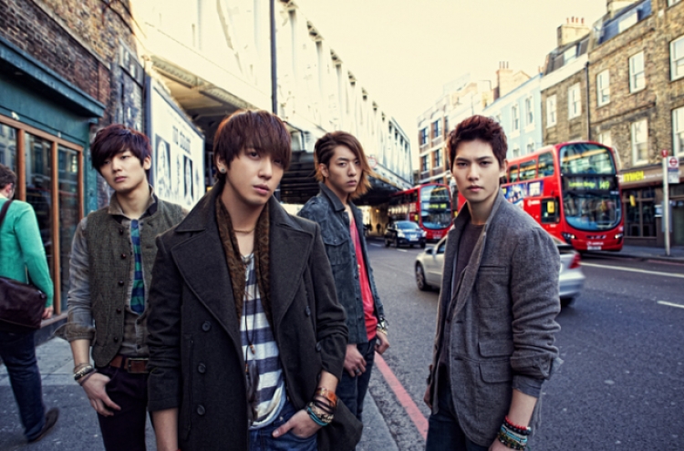 CNBLUE’s Japanese single No. 2 on Oricon