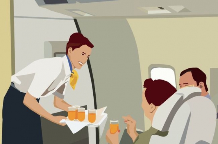 Submissive attitude of flight attendants can be problematic