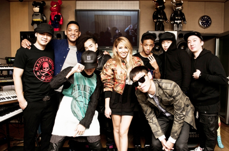 Will and Jaden Smith visit YG Entertainment