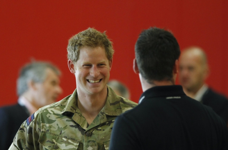 Prince Harry, swimming star Franklin, U.S. officer launch Warrior Games