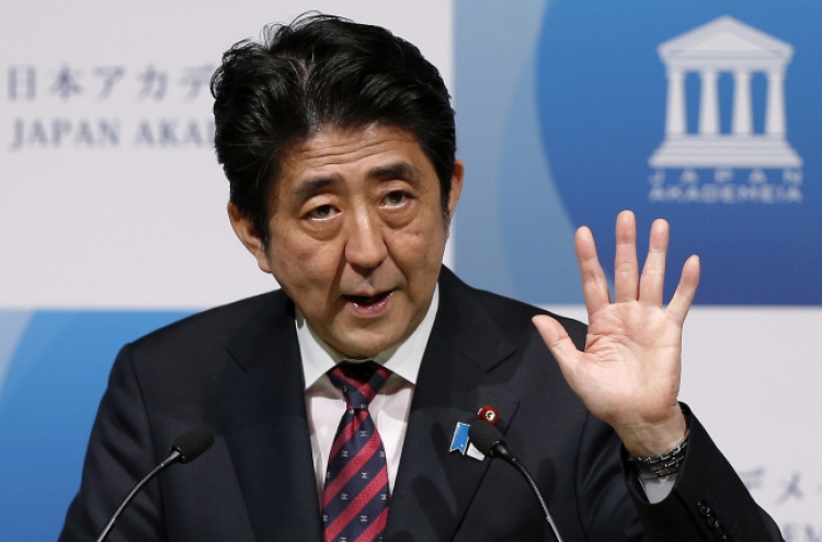Korea slams Abe’s defense of shrine visit