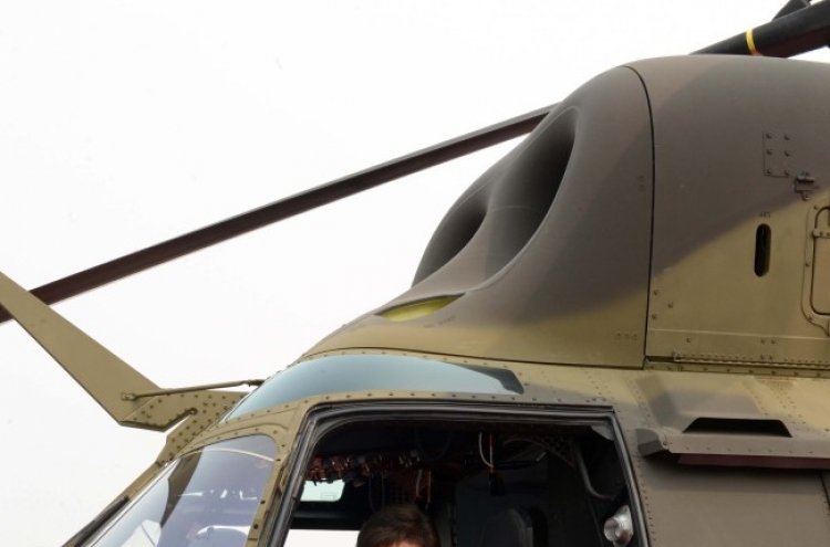 [Photo News] Aboard Korean-made chopper