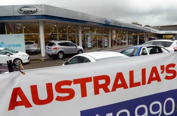 Ford to halt car production in Australia in 2016