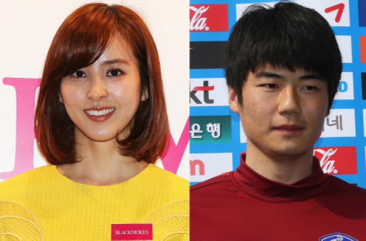 Actress Han, footballer Ki set July 1 for wedding date