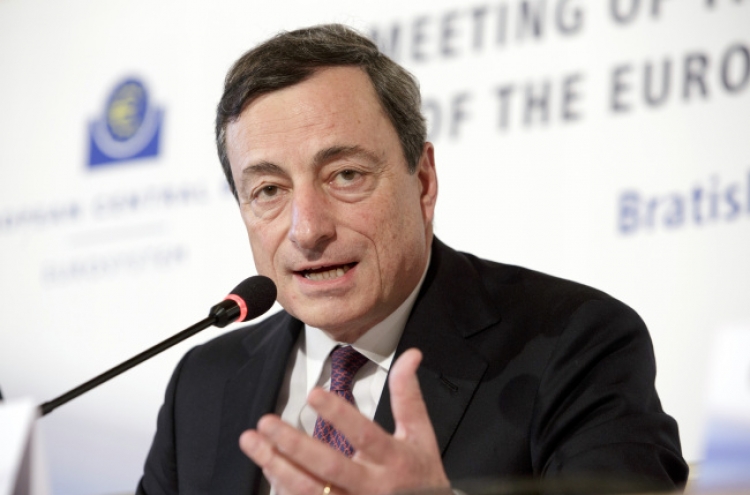 ECB’s Draghi sees signs of stabilization in ‘challenging’ economy