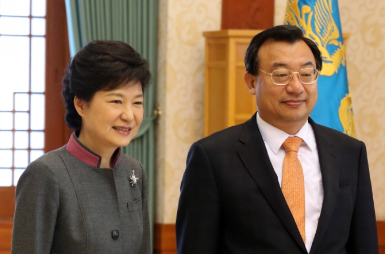 Park names key aide as chief PR secretary