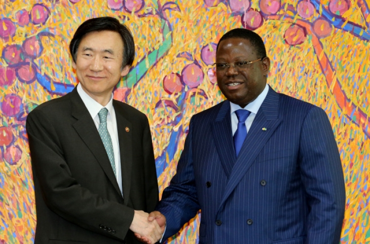 Korea vows to upgrade ties with Gabon