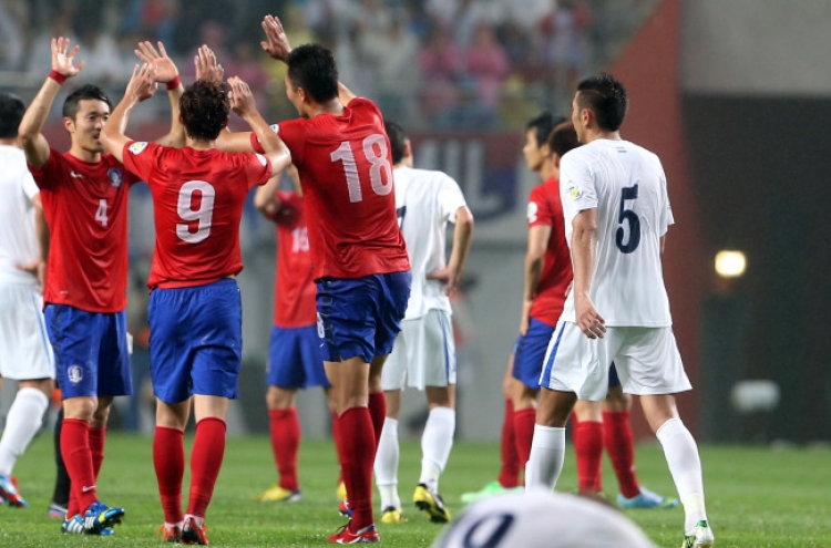 S. Korea squeezes past Uzbekistan in World Cup qualifier