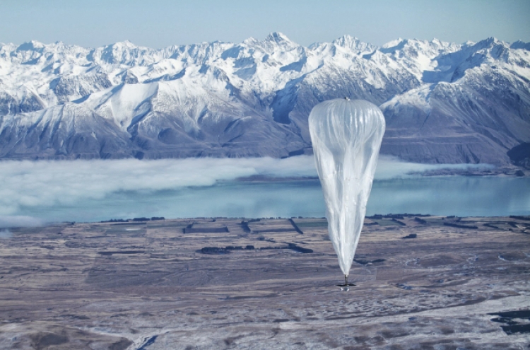 Google to beam Internet from balloons