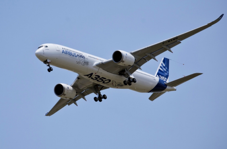 Airbus A350 takes off for battle with Boeing