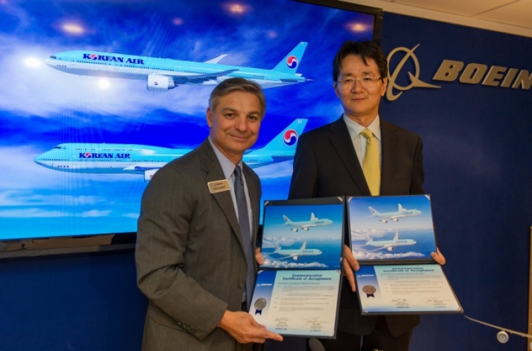 Korean Air signs MOU with Boeing to buy 11 fuel-efficient aircraft