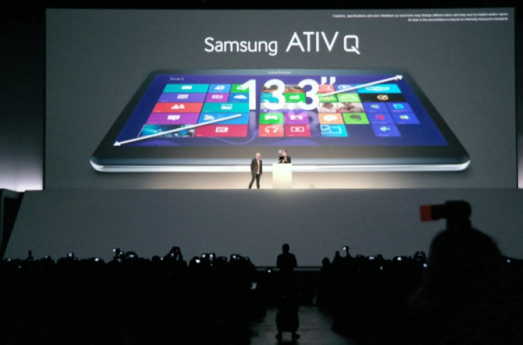 Samsung unveils Ativ Q, Galaxy S4 Mini in London