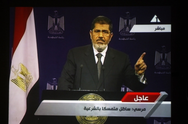 Egyptian military ousts President Morsi