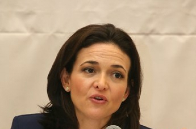 Sheryl Sandberg: ‘Gender equality benefits all of us’