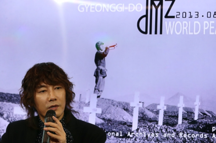 Singer Kim plans to build memorial for child soldiers