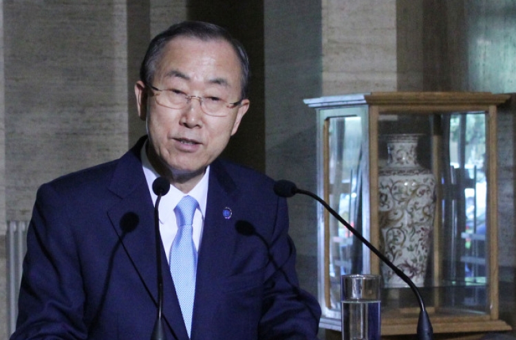 U.N. chief to visit S. Korea next week on home leave