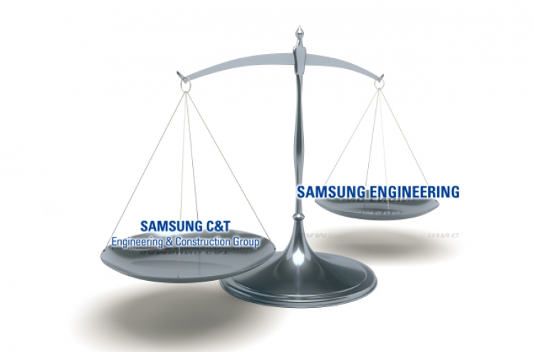 Samsung’s two units compete for overseas construction