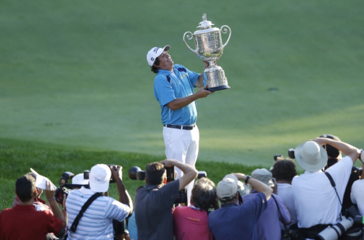 Dufner beats Furyk at PGA for 1st major title