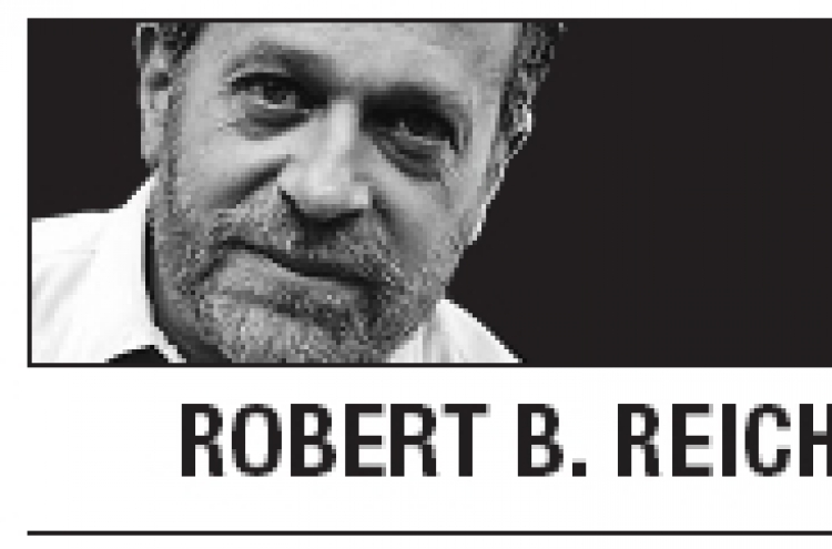 [Robert Reich] Why no ruckus about economy?