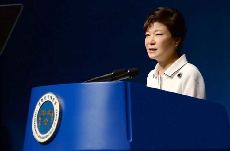 Park proposes family reunions with N.K., DMZ peace park