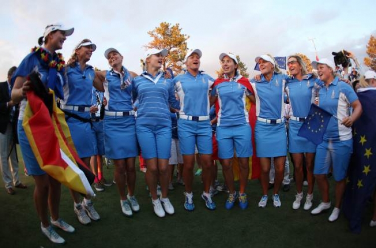 Europe wins Solheim Cup