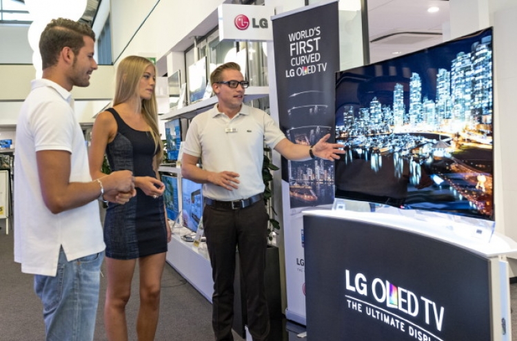 LG’s curved OLED TV hits European market