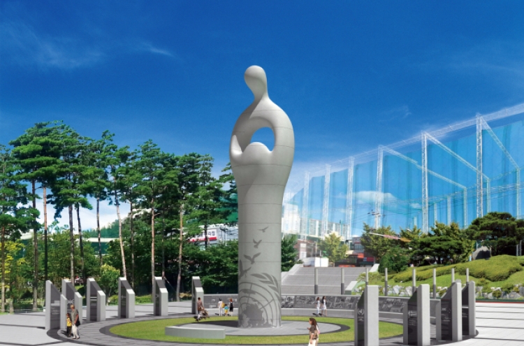 Sculpture for war veterans to be installed at Busan peace park