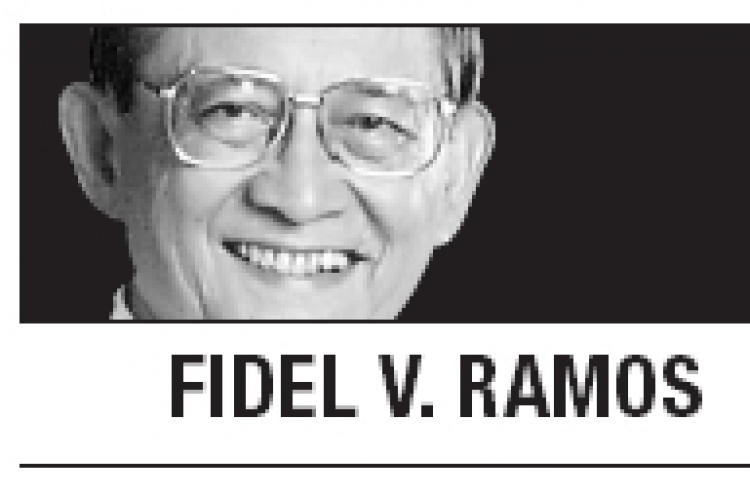 [Fidel V. Ramos] Asia’s emerging community