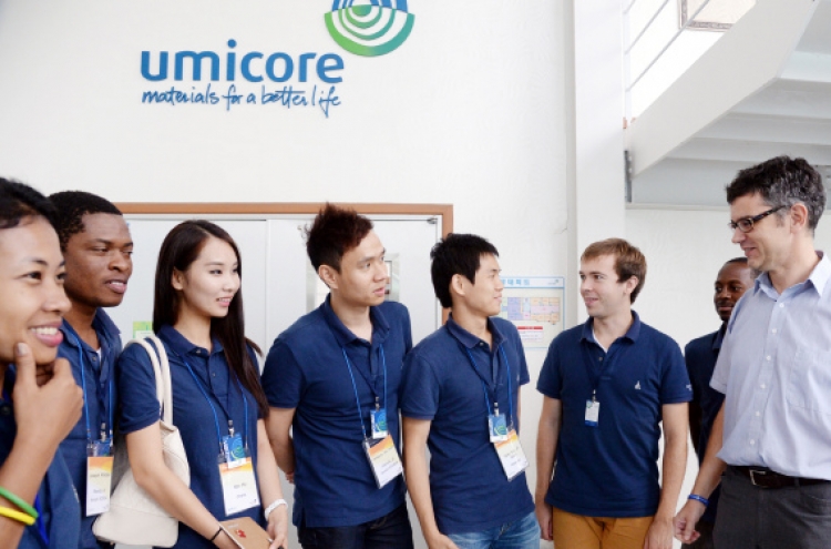Umicore eyes more investment in Korea