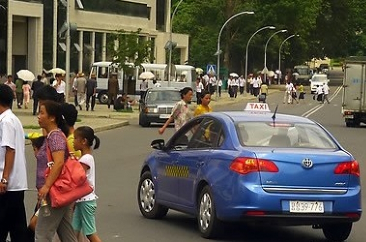 중국車, 평양 택시시장 공략