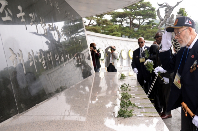 [Photo News] Korean War veterans