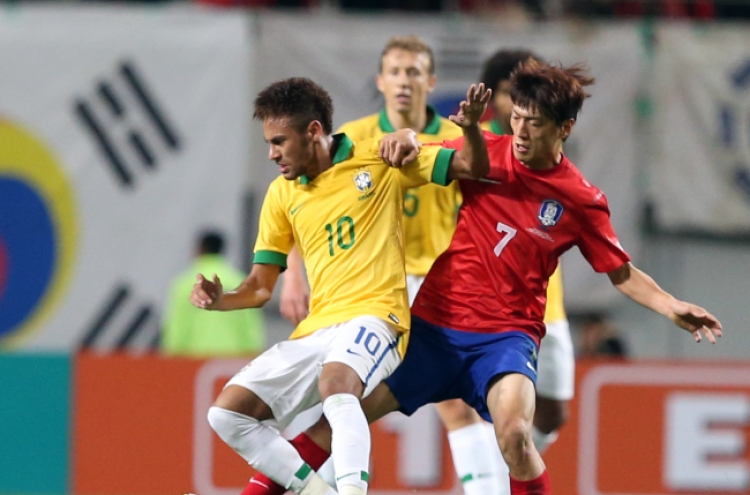 Brazil defeats S. Korea in football friendly