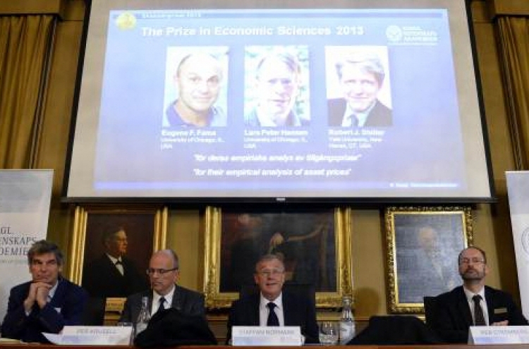 3 Americans win economics Nobel