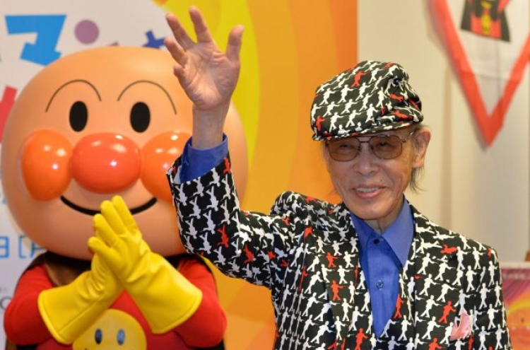 Japan’s ‘Anpanman’ cartoonist dies