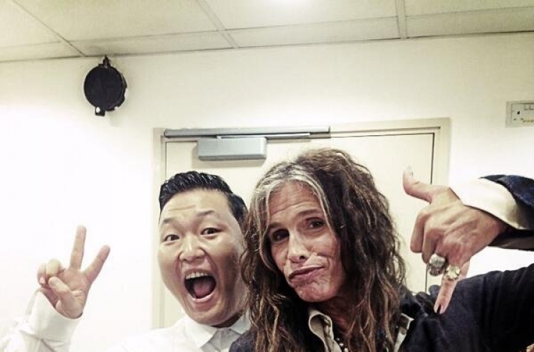 Psy to collaborate with Aerosmith’s Tyler