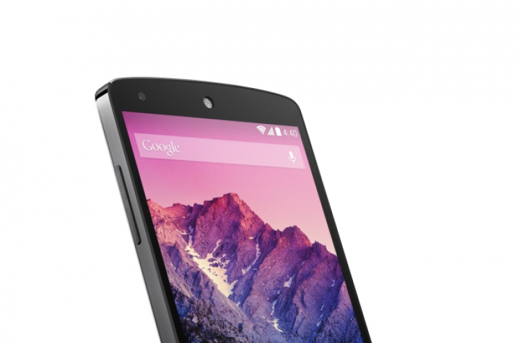 Google rolls out Nexus 5 with LG