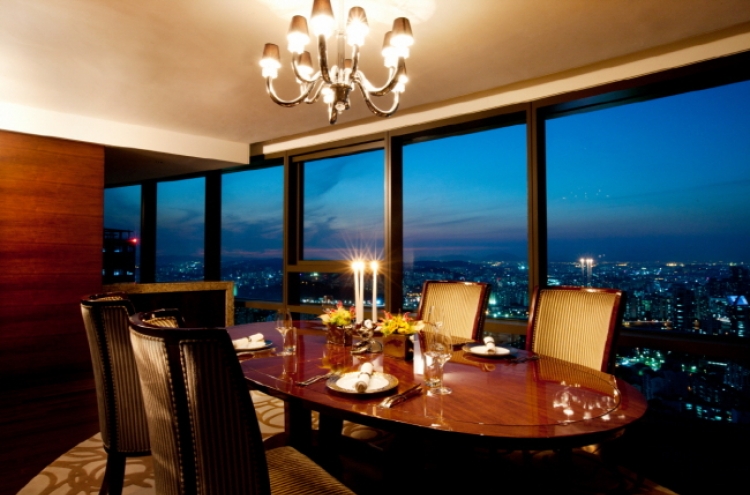 Luxury dining in presidential style