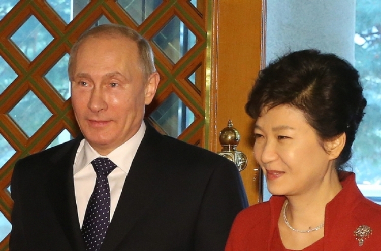 Park, Putin agree to restore trans-Siberian vision