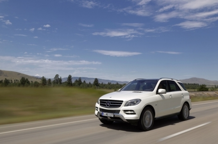 Mercedes-Benz Korea unveils 2014 M-Class