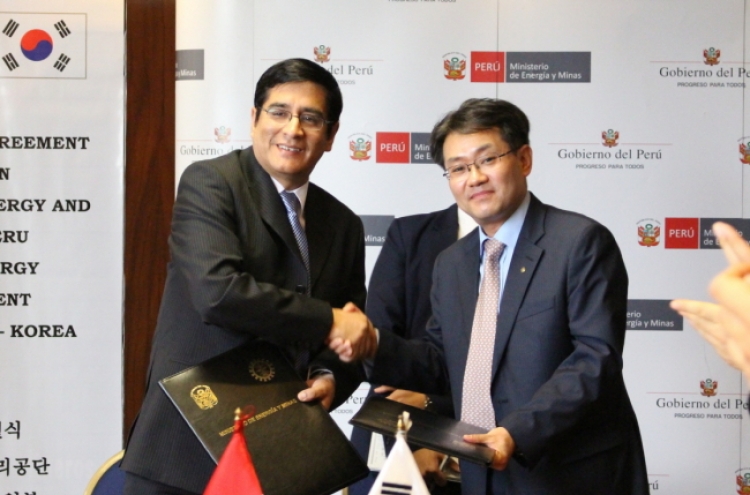 KEMCO signs energy agreement with Peru