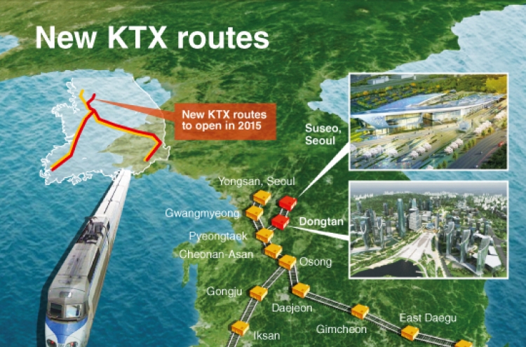 [Graphic News] New KTX routes