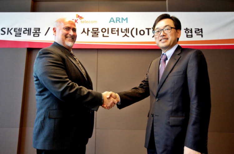 SKT partners with ARM on ‘Internet of Things’