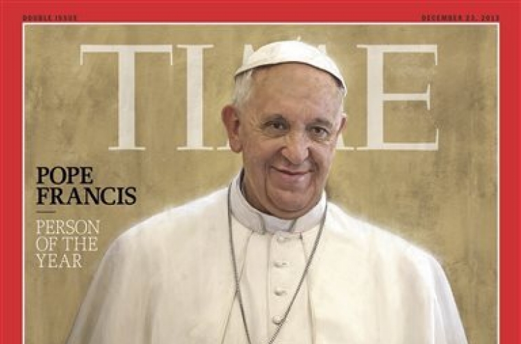 Pope Francis is Time's Person of the Year