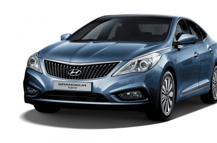 Hyundai Motor unveils ‘Grandeur Hybrid’