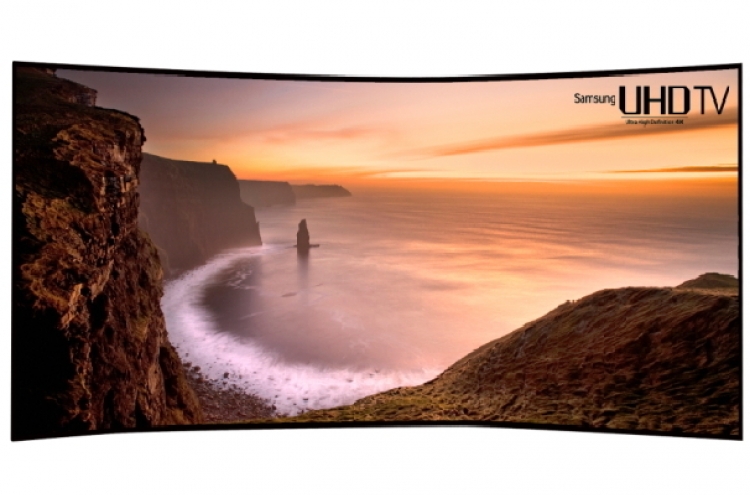 [Photo News] World's widest curved TVs