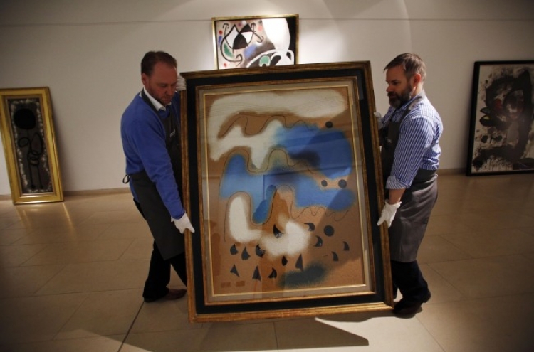 Christie’s to auction trove of 85 Joan Miro works